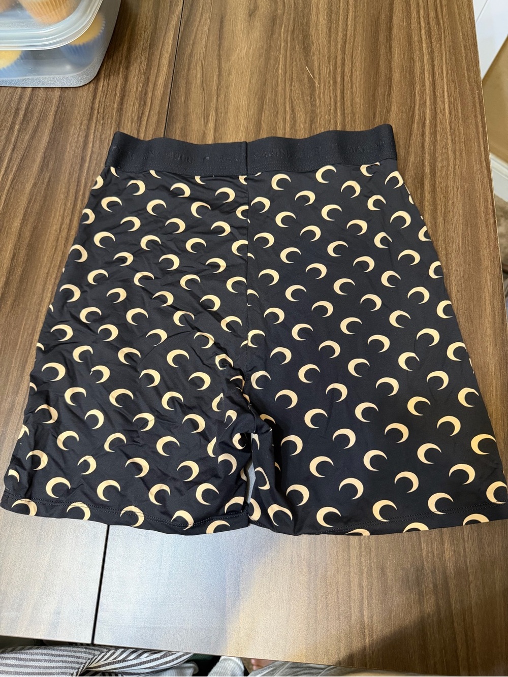 Marine Serre second skin shorts